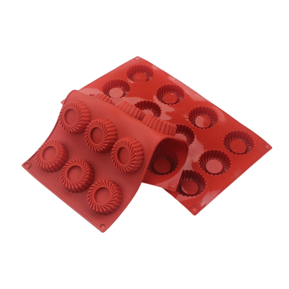 Donut Mold Silicone - Силиконовая форма для выпечки на 12
