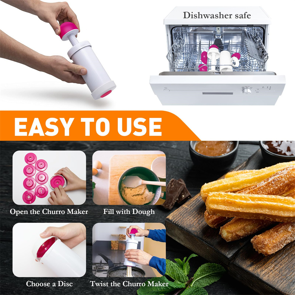 1 шт., ручной пресс для печень – обзор и цена Churros Maker Gun