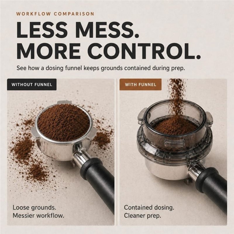 Дозирующая воронка A65T-Twist- – обзор и цена Breville Espresso Barista Express