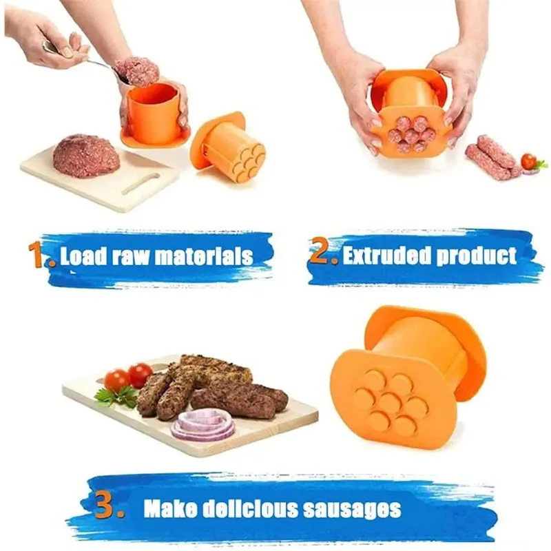 Один пресс Cevapcici кухонный  – обзор и цена Hot Dog Press