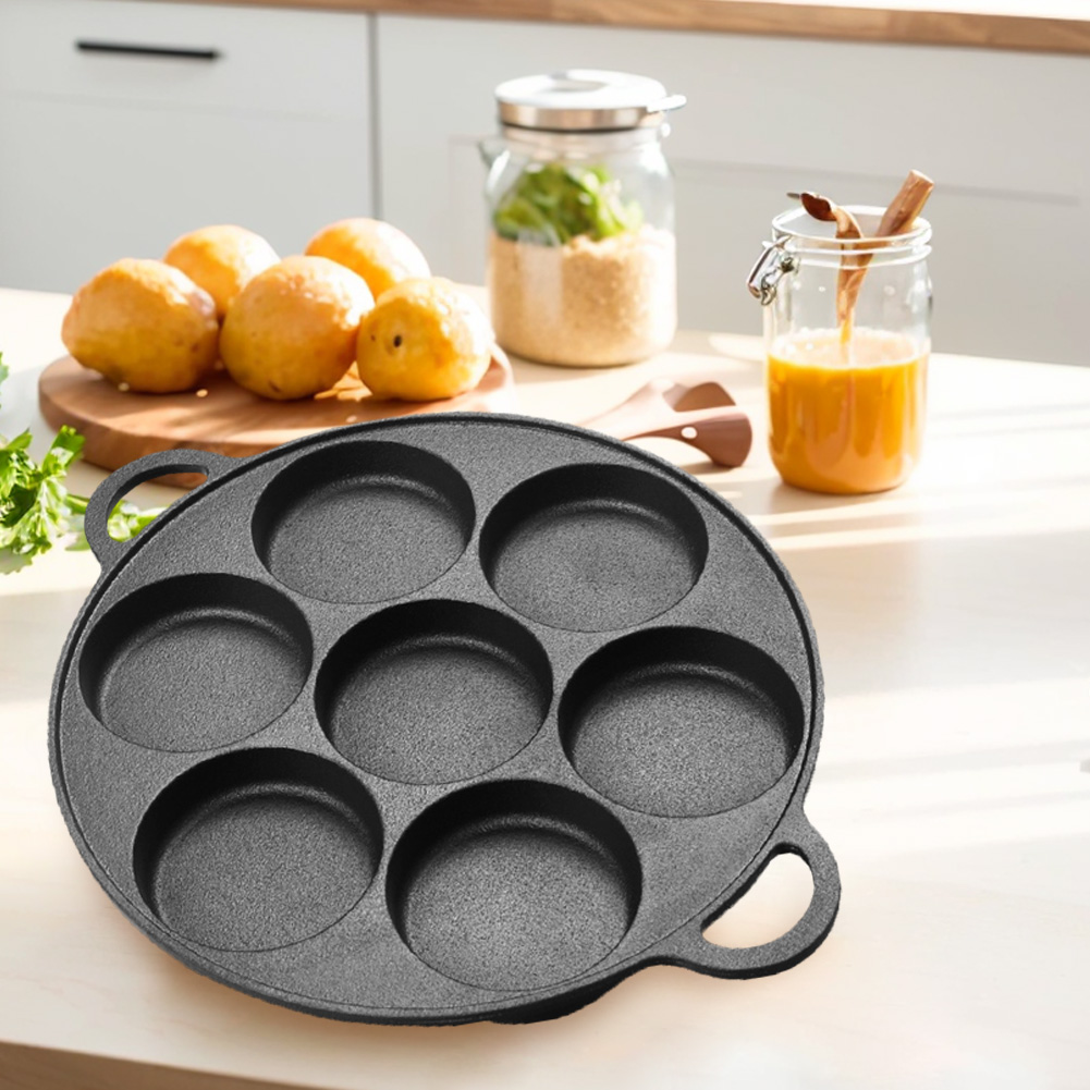 Чугунная сковорода с 7 отверст – обзор и цена Cast Iron Corn