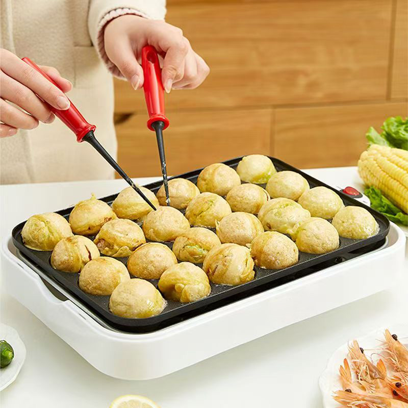 220 В машина для выпечки Chibi – обзор и цена Takoyaki Grill Plate