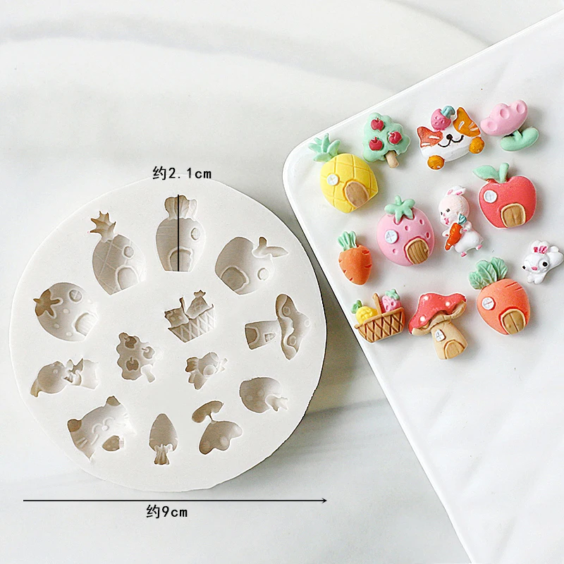 Милый кролик, медведь, морковн – обзор и цена Donut Mold Silicone