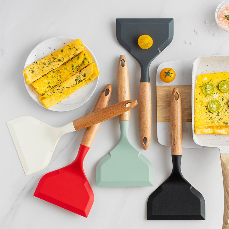 Пищевая силиконовая кухонная у – обзор и цена Okonomiyaki Spatula