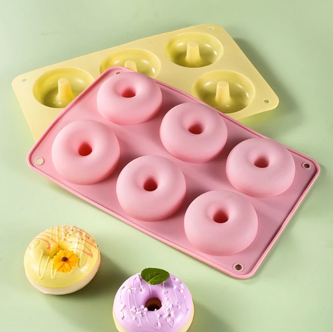 Многогнездная термостойкая сил – обзор и цена Donut Mold Silicone
