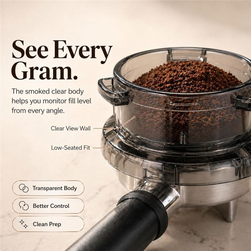 B51CNEW! Воронка для дозирован – обзор и цена Breville Espresso Barista Express