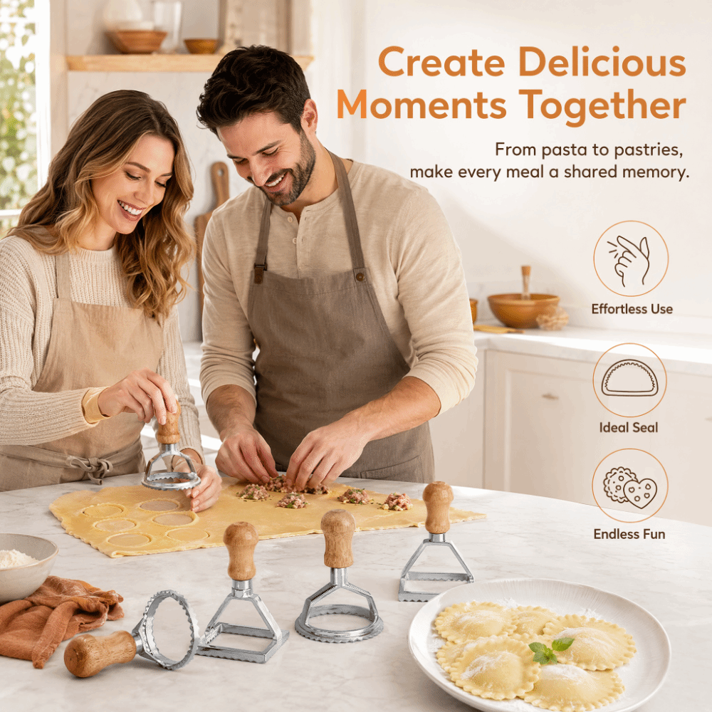 Набор из 7 индивидуальных форм – обзор и цена Dumpling Press Set